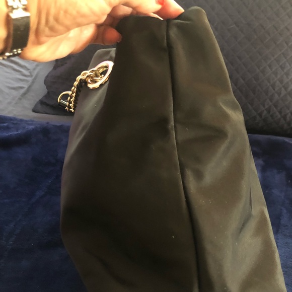 Kate Spade New York Gold Coast Maryane -Black Microfiber - Patent Handles/Trim - Picture 3 of 13